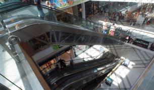 Ескалаторите на мола във Варна