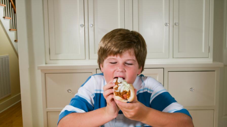 Затлъстяването на децата отчасти се наследява от родителите