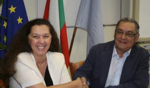 Шефката на НЗОК Румяна Тодорова и председателят на БЛС д-р Цветан Райчинов
