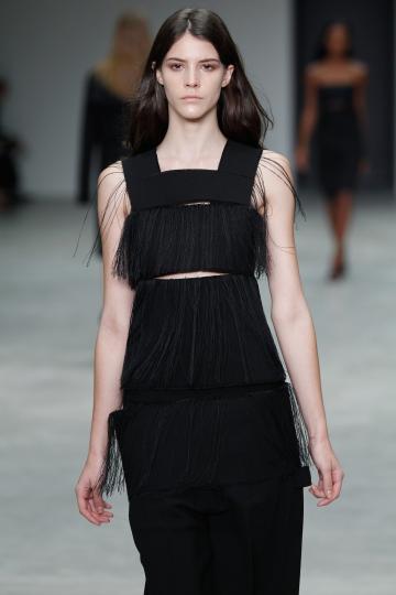 Представяне на колекцията на "Calvin Klein" за сезон пролет/лято 2014 по време на Нюйоркската седмица на модата