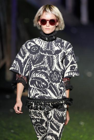 Представяне на колекцията на "Marc Jacobs" за сезон пролет/лято 2014 по време на Нюйоркската седмица на модата