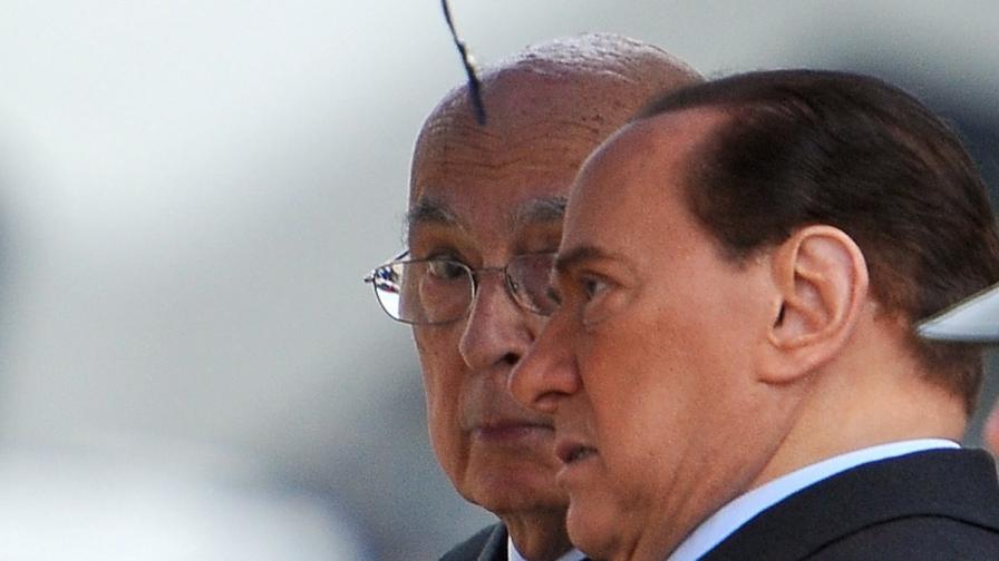 Берлускони отново предизвика скандал, този път с президента