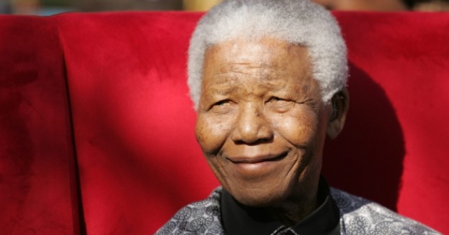 Бившият президент на Южна Африка Нелсън Мандела въплъщаваше в очите